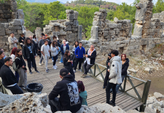 NEVÜ Turizm Rehberliği Bölümünden Antalya-Muğla Bölgesine Kültürel Miras Gezisi 