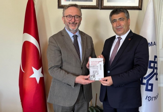 Rektör Aktekin Türkiye Yazma Eserler Kurumu Başkanı Yılmaz'ı Ziyaret Etti