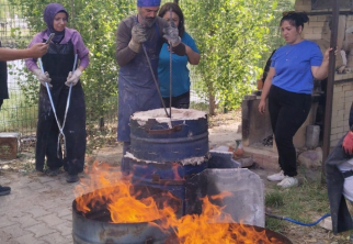 NEVÜ Avanos Güzel Sanatlar MYO Öğrencileri 'Seramik Tuz ve Raku Pişirimi'ni Deneyimledi