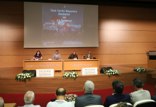 NEVÜ’de “Türk Tarihi Boyunca Darbeler ve 15 Temmuz” Konulu Panel Düzenlendi