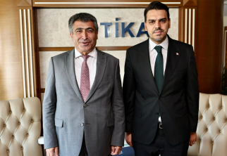 NEVÜ Rektörü Prof. Dr. Semih Aktekin TİKA Başkanı Abdullah Eren’i Ziyaret Etti