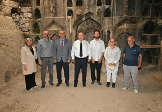 Vali Fidan, Sobesos Antik Kenti Kazı Alanı, Taşkınpaşa Derviş Evi ve Taşkınpaşa Medresesi’nde İncelemelerde Bulundu