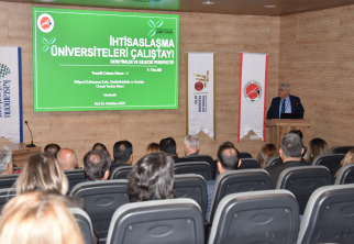 NEVÜ “İhtisaslaşma Üniversiteleri Çalıştayı”na Katıldı
