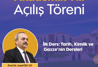NEVÜ’de 2025-2026 Akademik Yılı Açılış Töreni ve İlk Dersi Prof. Dr. Azmi Özcan Verecek