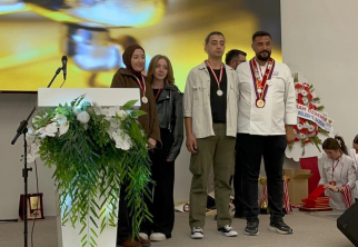 NEVÜ Turizm Fakültesi Öğrencilerinden Gastronomi Festivalinde Üçüncülük 