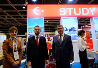 Türkiye Ulusal Ajansı Başkanı'ndan APAIE 2026’da NEVÜ Standına Ziyaret