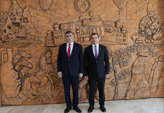 Azerbaycan Ankara Büyükelçiliği Müsteşarı Dr. Fuzuli Majidli NEVÜ’yü Ziyaret Etti