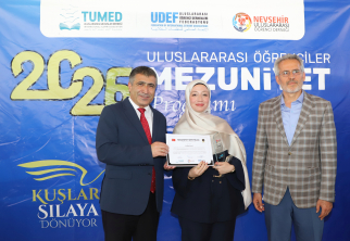 NEVÜ’lü Uluslararası Öğrenciler İçin NUDER’den Mezuniyet Töreni