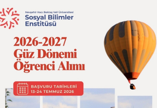 NEVÜ Sosyal Bilimler Enstitüsü 826 Doktora ve Yüksek Lisans Öğrencisi Alacak