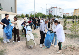  NEVÜ Diş Hekimliği Fakültesinden Çevre Duyarlılığı Etkinliği