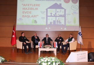 NEVÜ’de “13 Ekim Uluslararası Afet Risklerinin Azaltılması Günü” Etkinliği Düzenlendi