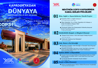 NEVÜ’nün 10 Projesi COP31 YÖK Pavilyonu’na Kabul Edildi 