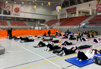 NEVÜ’de Spor Dostu Kampüs Kapsamında Pilates Eğitimleri Başladı